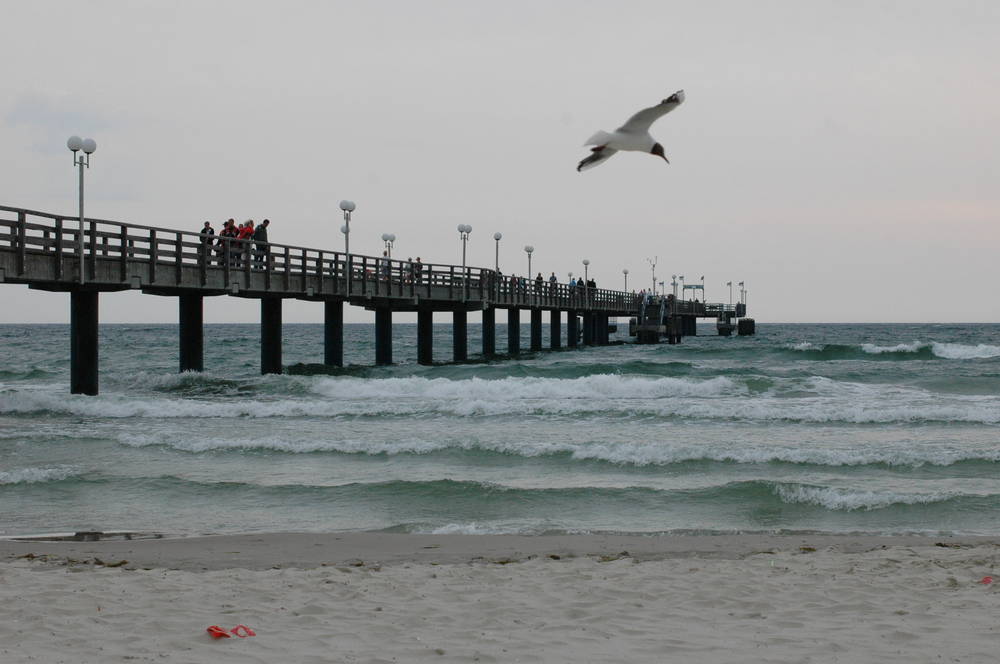 First impression of Binz on a Stormy first evening