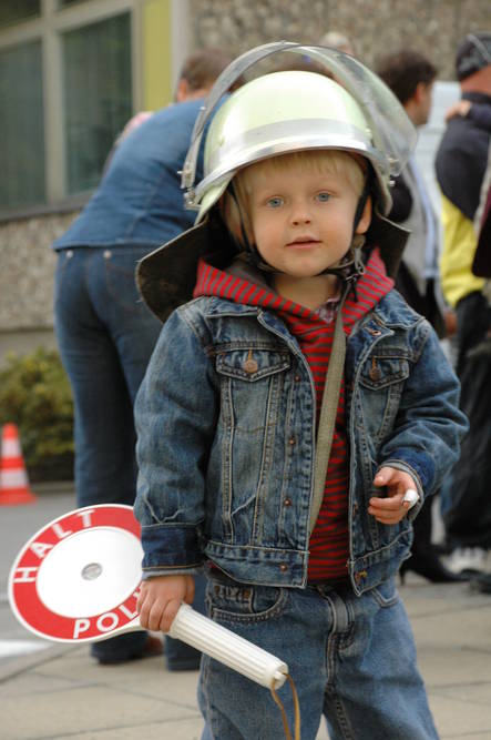 Dylan as a cross-over between Fireman and Policeman